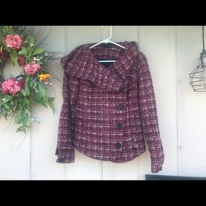 BDG Hooded Wool Coat